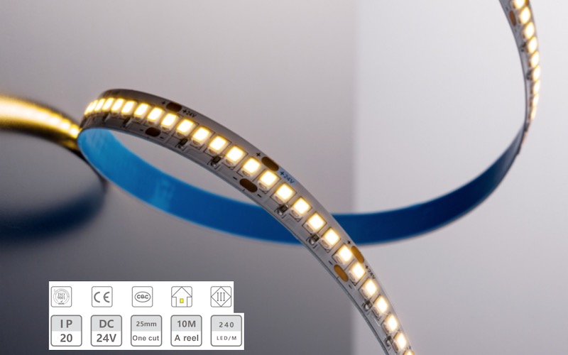 24V-10mm-240d Λωρίδα χαμηλής τάσης