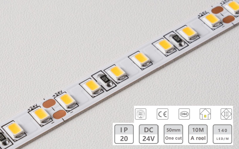 24V-8mm-140d-12w Light-Traw Light Strip